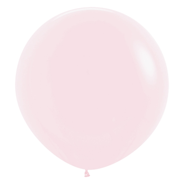 Unidade Balão Matte Pastel Rosa 24