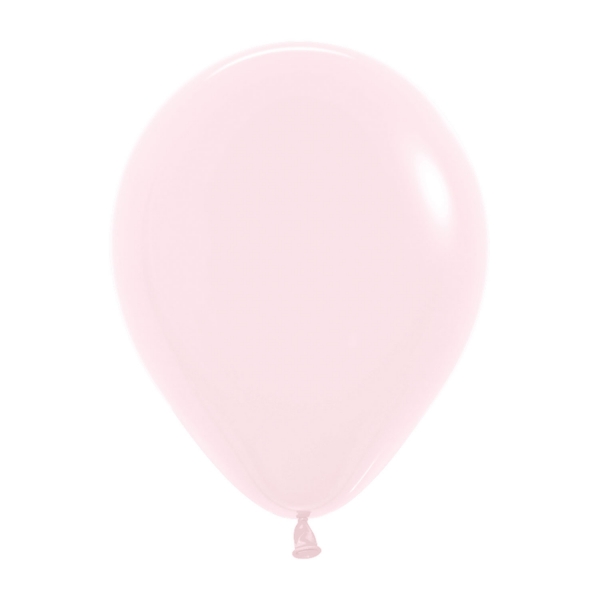 Unidade Balão Matte Pastel Rosa Claro 5