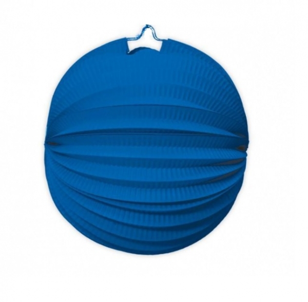 Balão Papel Azul Real 13cm