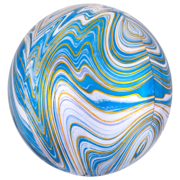 Balão Orbz Marblez Azul