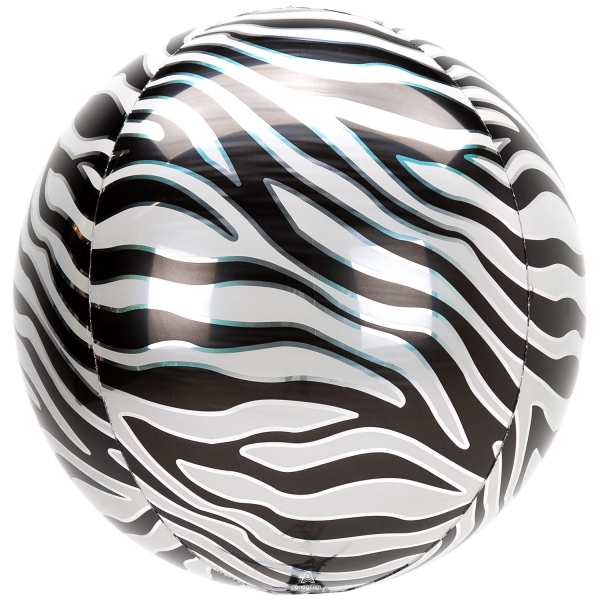 Balão Orbz Zebra Balão Orbz Zebra