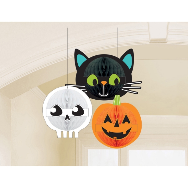 Decorações de Papel para Pendurar Halloween