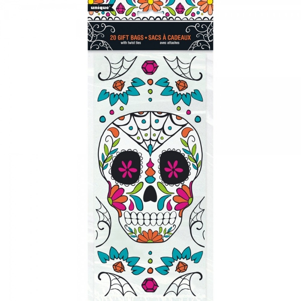 Sacos Celofane Dia dos Mortos
