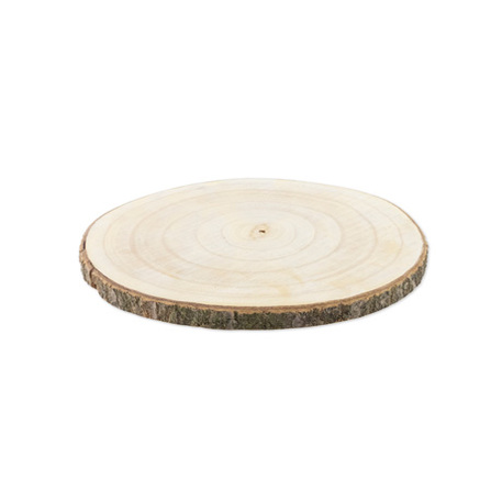Base Tronco de Madeira 30cm