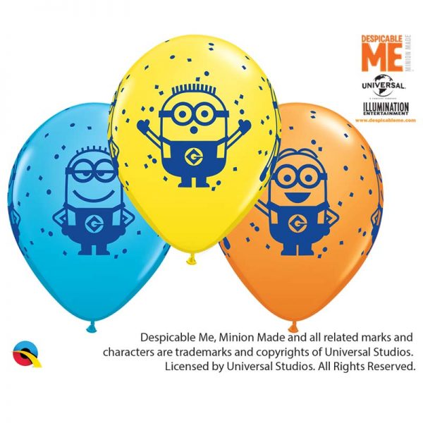 Unidade Balão Latex Minions
