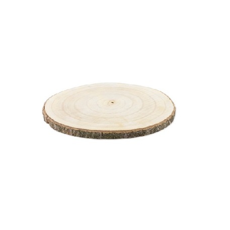 Base Tronco de Madeira 25cm