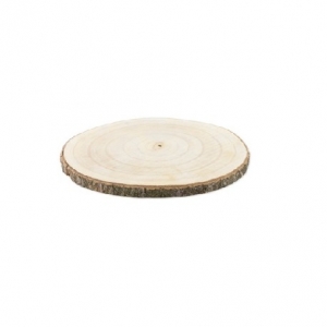 Base Tronco de Madeira 25cm