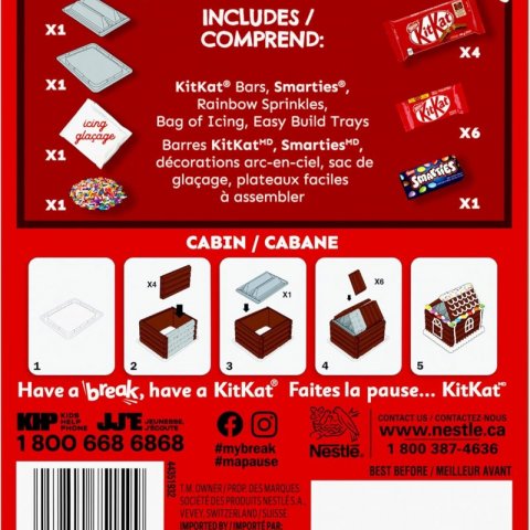 Kit Casa Natal Kit Kat 