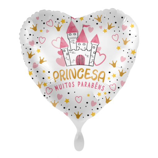 Balão Muitos Parabéns Princesa