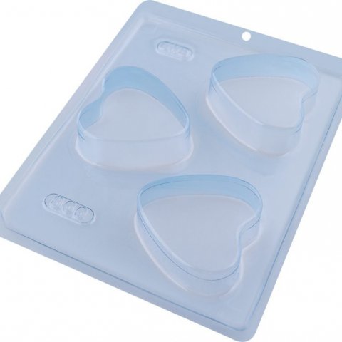 Forma Especial 3 Partes - Pão de Mel Coração Pequeno