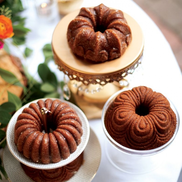 Forma Nordic Ware 4 Mini Bundt Forma Nordic Ware 4 Mini Bundt