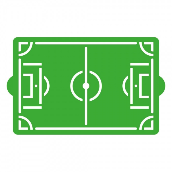 Stencil Campo de Futebol 