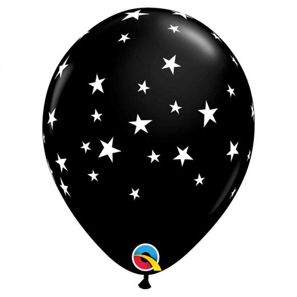 Unidade Balão Preto com Estrelas