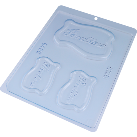 Forma Simples - Placa Parabéns