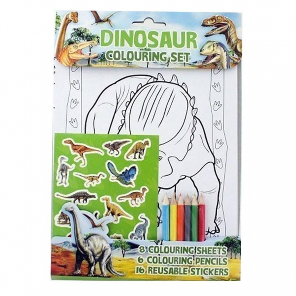 Kit para Colorir Dinossauros