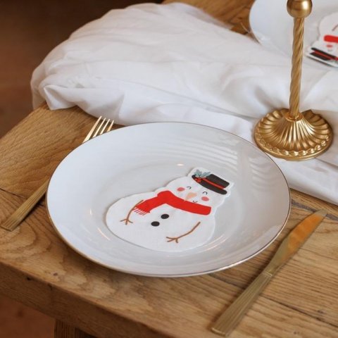 Guardanapos Boneco de Neve