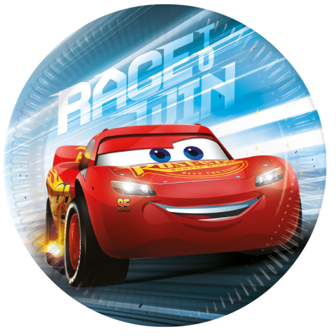 Pratos Pequenos Cars / McQueen