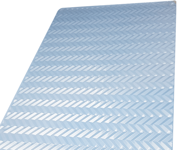 Placa de Textura Chevron