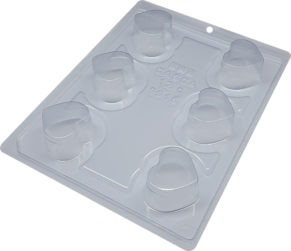 Forma Especial 3 Partes - Trufa Pequena Coração