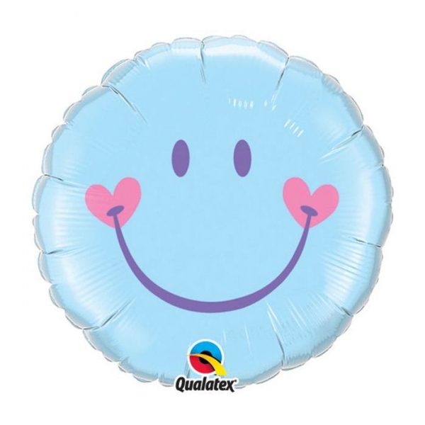 Balão Azul Sweet Smile Balão Azul Sweet Smile