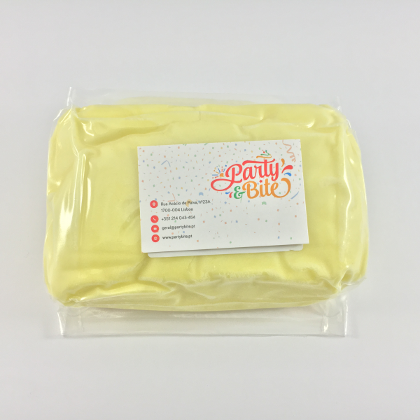 Pasta de Açúcar Amarelo Limão 250g