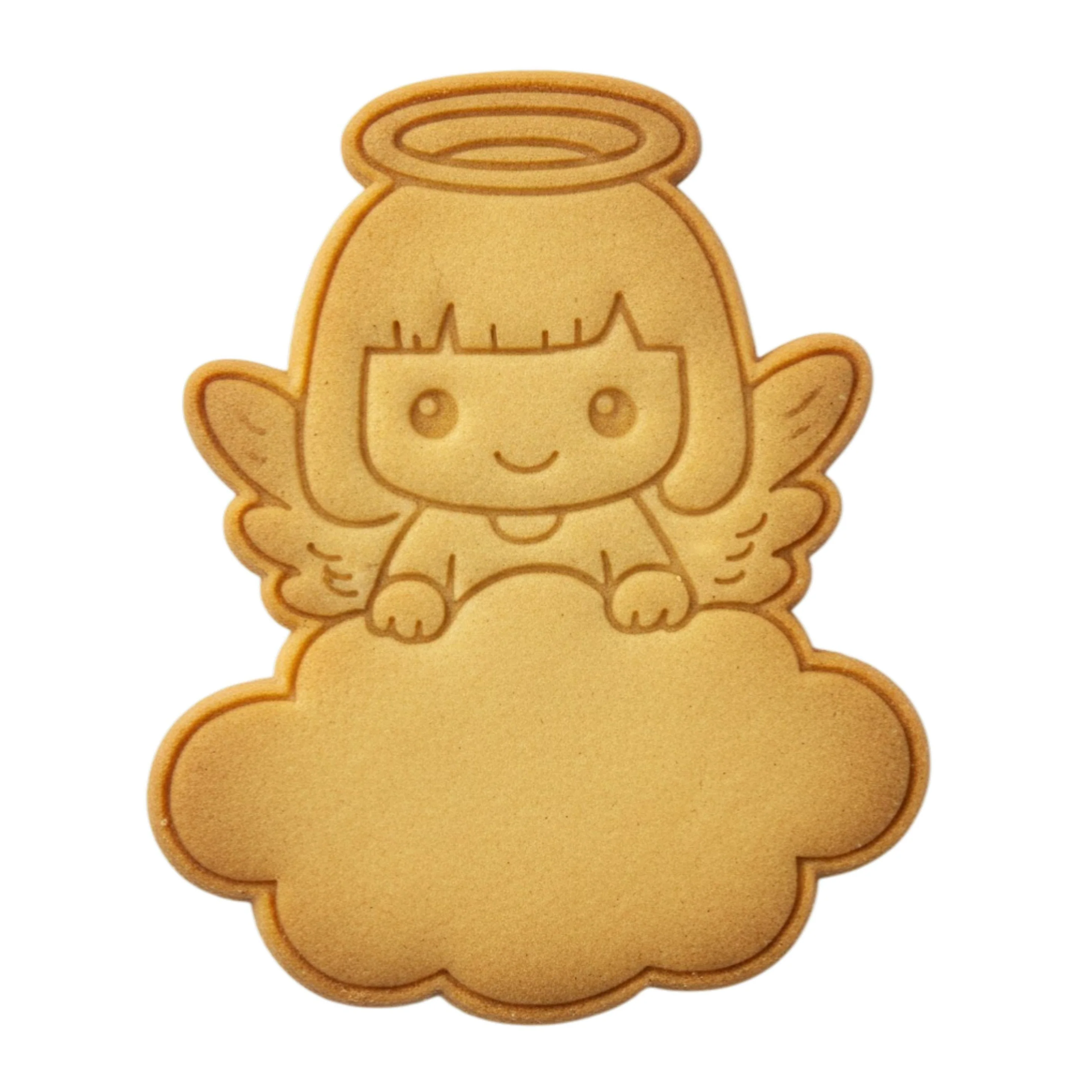 Cortador Anjo Menina com Nuvem