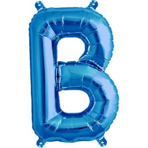 Balão Letra B Azul 16