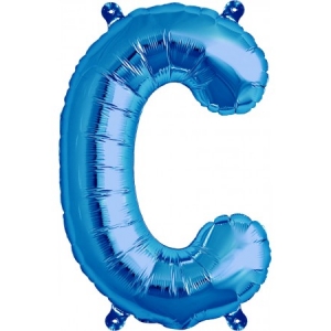 Balão Letra C Azul 16
