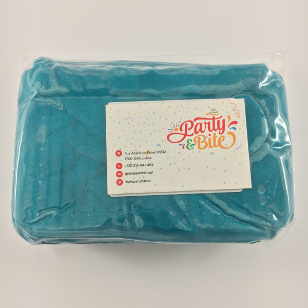 Pasta de Açúcar Azul Pavão 1Kg