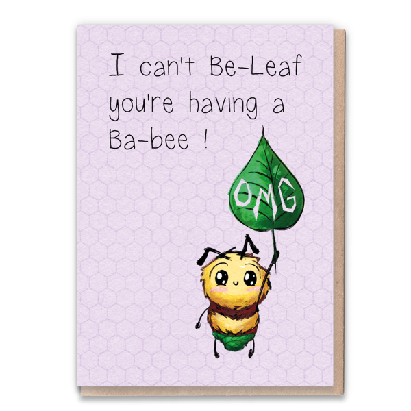 Postal Ecológico Having a Ba-Bee