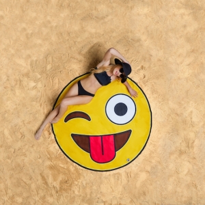 Toalha de Praia Emoji