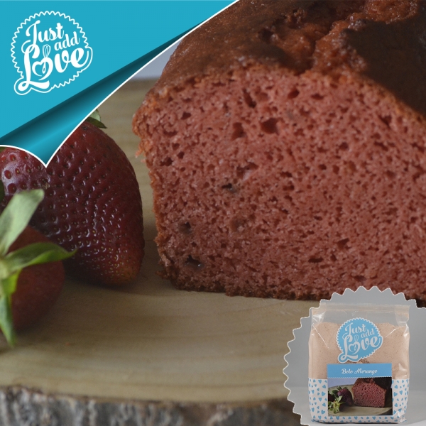 Preparado para Bolo de Morango - 500g 