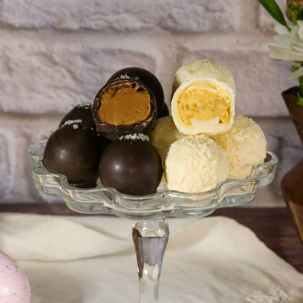 21 Bolas Vazadas Chocolate Negro 21 Bolas Vazadas Chocolate Negro