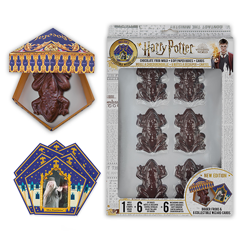 Kit Molde de Chocolate Rãs com Caixa e Carta