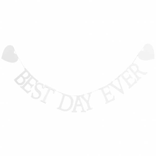 Faixa de Madeira Best Day Ever Faixa de Madeira Best Day Ever