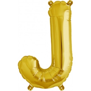 Balão Letra J Dourado 16