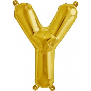 Balão Letra Y Dourado 16