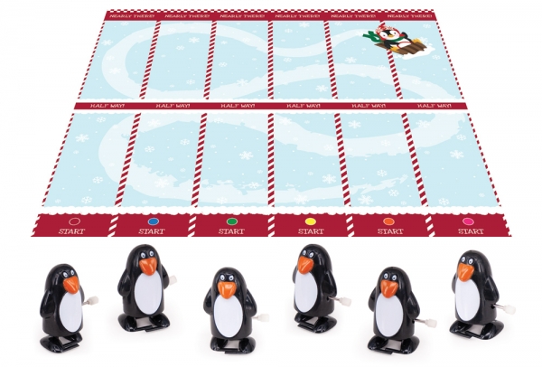 6 Crackers Corrida Pinguim 6 Crackers Corrida Pinguim
