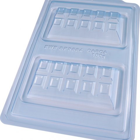 Forma Especial 3 Partes - Barra de Chocolate Especial