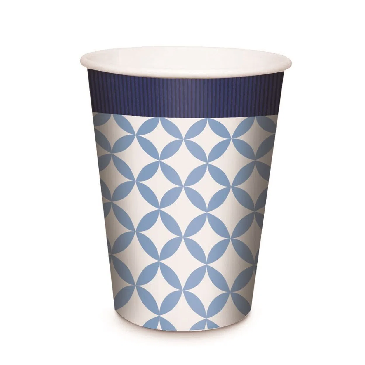 Copos de Papel Azul Sky