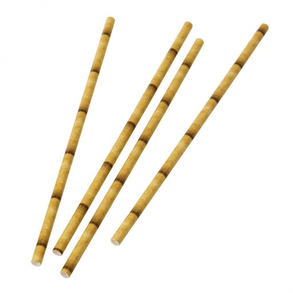 Palhinhas Recicláveis Padrão Bambu Palhinhas Recicláveis Padrão Bambu