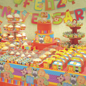 5 Toalhas de Mesa de Convidados Festa na Floresta