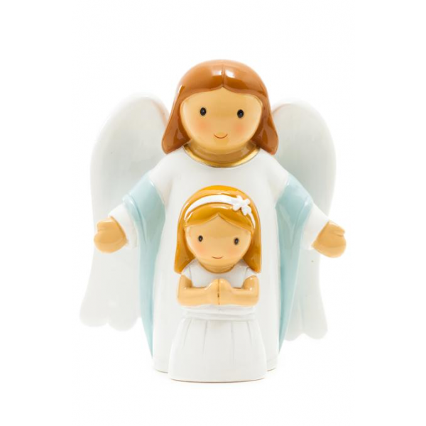 Figura Anjo da Guarda Comunhão Menina