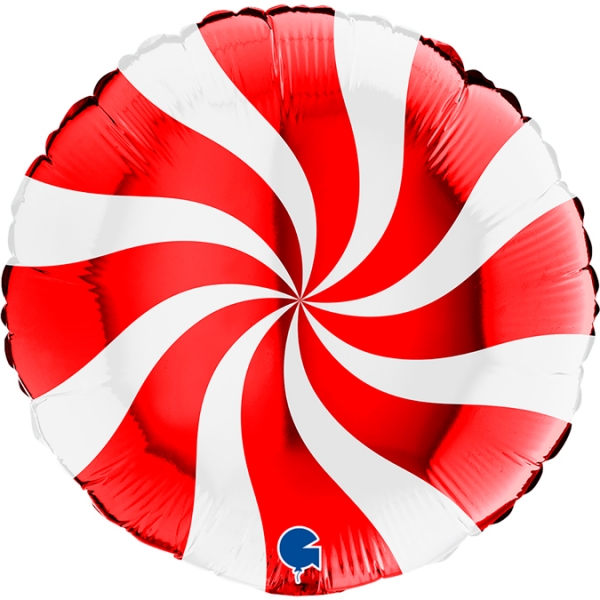 Balão Swirl Vermelho