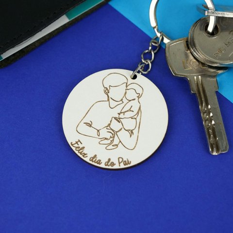 Porta-Chaves Papá