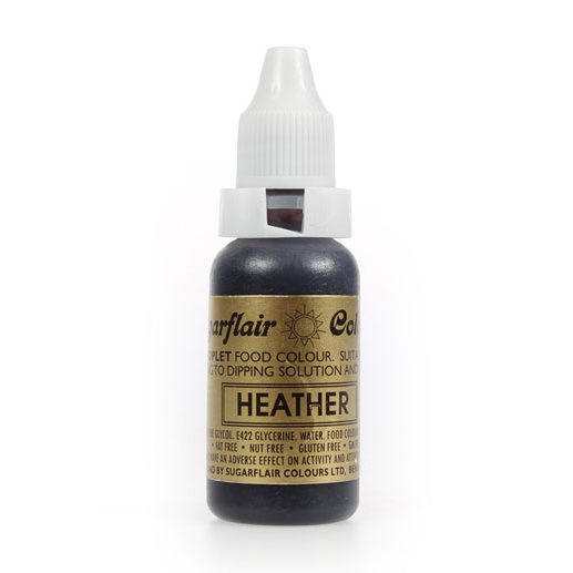 Sugarflair Liquid Droplet Paint 14ml Urze (Lilás)