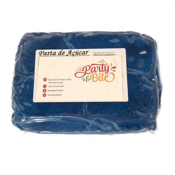 Pasta de Açúcar Azul-Azul 250g 