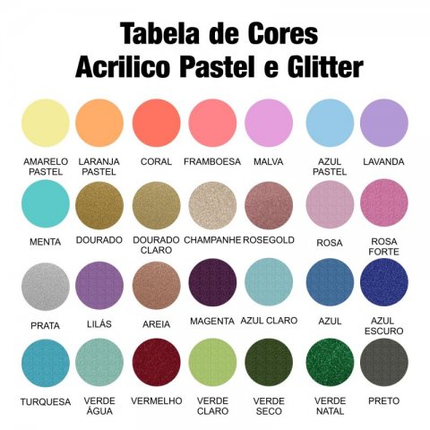 Topo de Bolo Personalizado Acrílico Glitter e Cores Extra - 2 Palavras - Letra 1