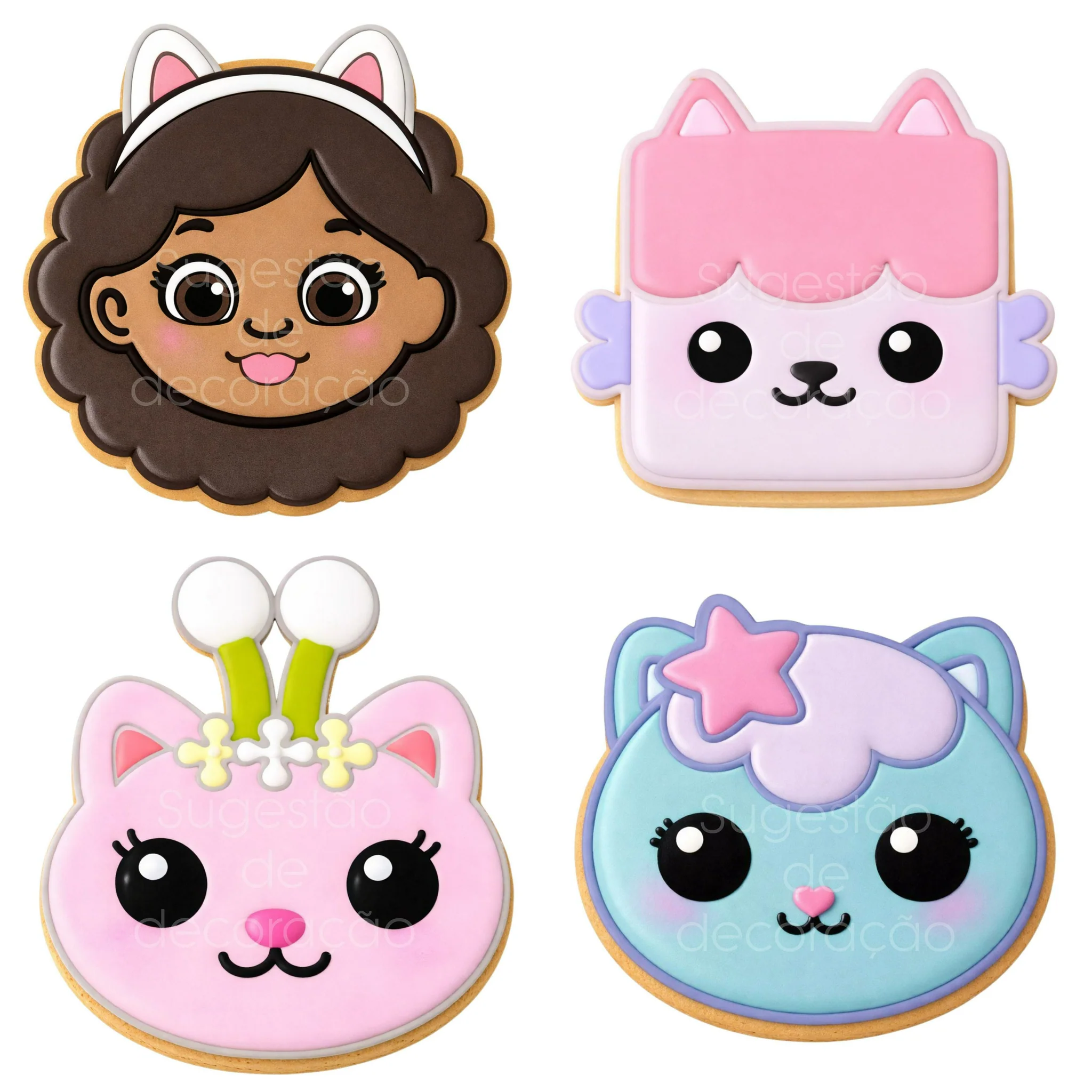 4 Mini Cortadores Gabby 1