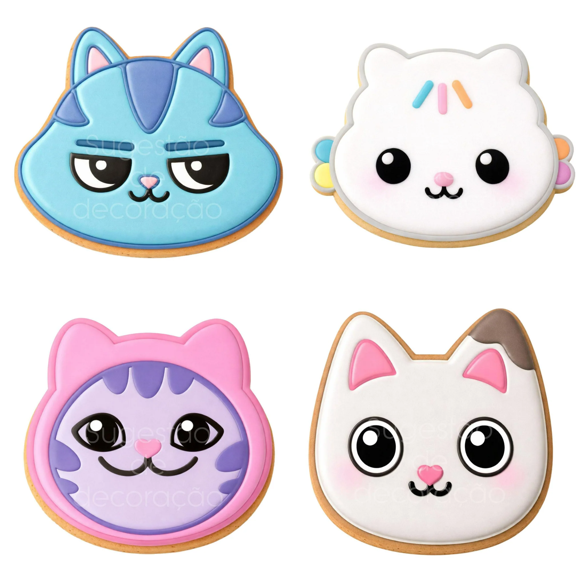 4 Mini Cortadores Gabby 2